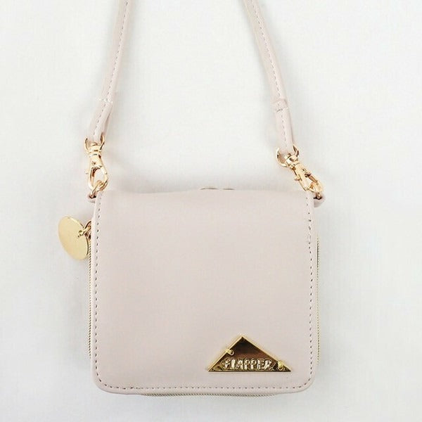 TOM and JERRY×Flapper Latte Color Mini Wallet