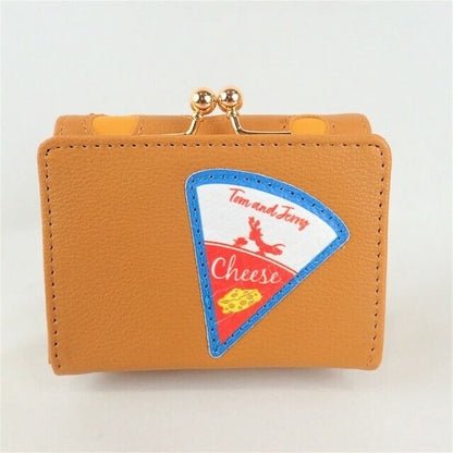 TOM and JERRY×Flapper Cheese Purse Mini Wallet with Holes