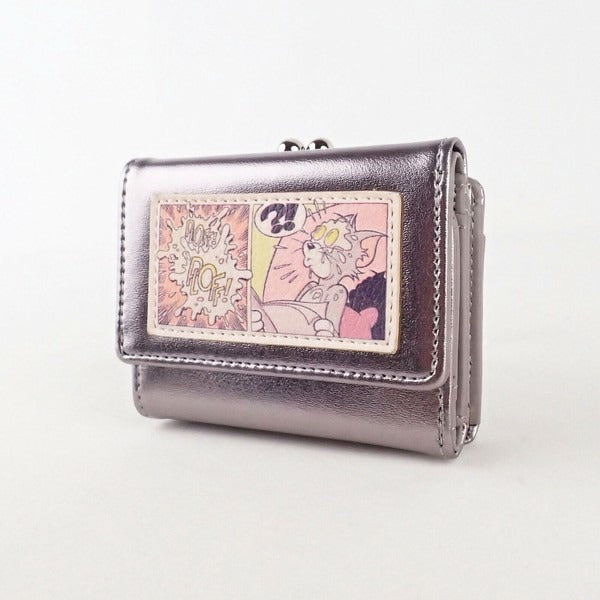 TOM and JERRY x Flapper Comic Applique Mini Wallet