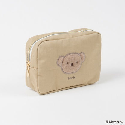 MIFFY BRUNA FLUFFY APPLIQUE Square Pouch