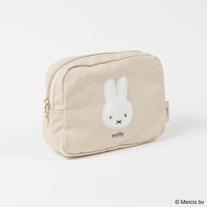 MIFFY BRUNA FLUFFY APPLIQUE Square Pouch