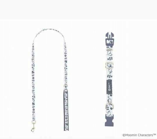 Moomin Color Pet Collar & Leash