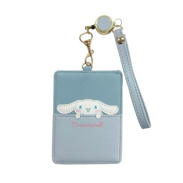 Sanrio Characters Pass Case With Reel