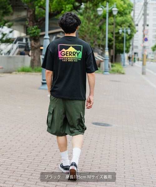 GERRY Custom-made gradient short-sleeved T-shirt
