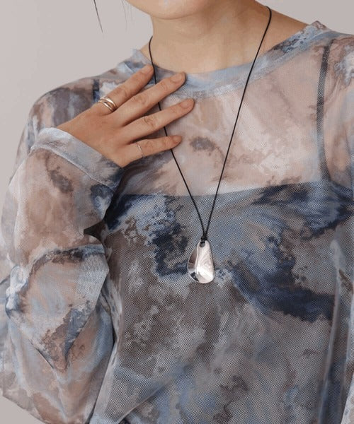 Big Metal Top Necklace