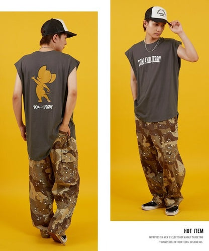 TOM and JERRY Sleeveless T-shirt