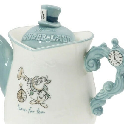 Alice in Wonderland Porcelain Teapot & Teacup