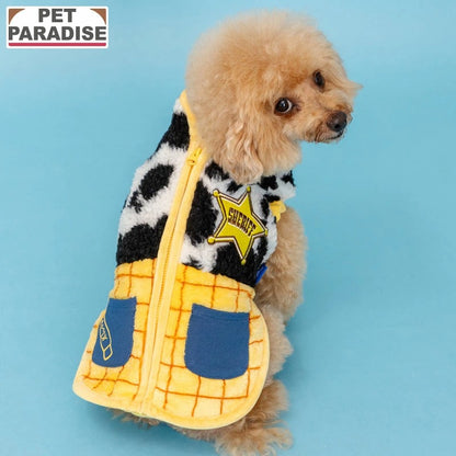 Disney Toy Story Woody Zip-Up Vest Dog Clothes