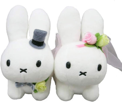 Bruna Family Miffy Wedding Doll Rabbit Plush Toy