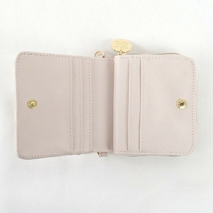 TOM and JERRY×Flapper Latte Color Mini Wallet