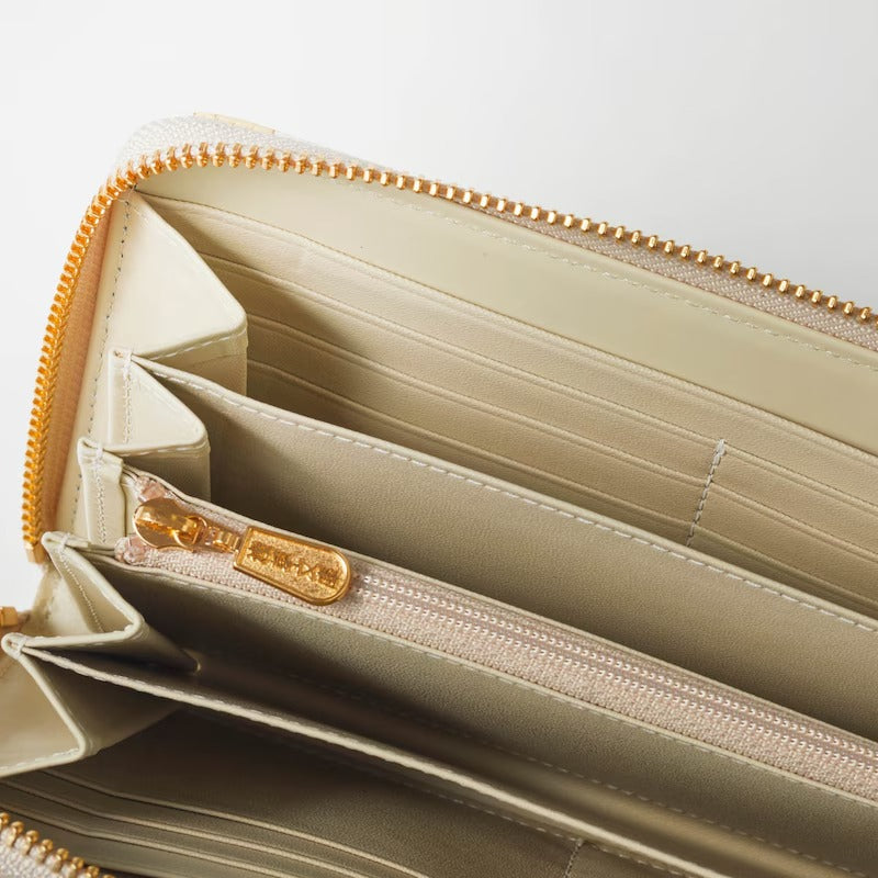 Disney Characters Zipper Long Wallet made in Japan