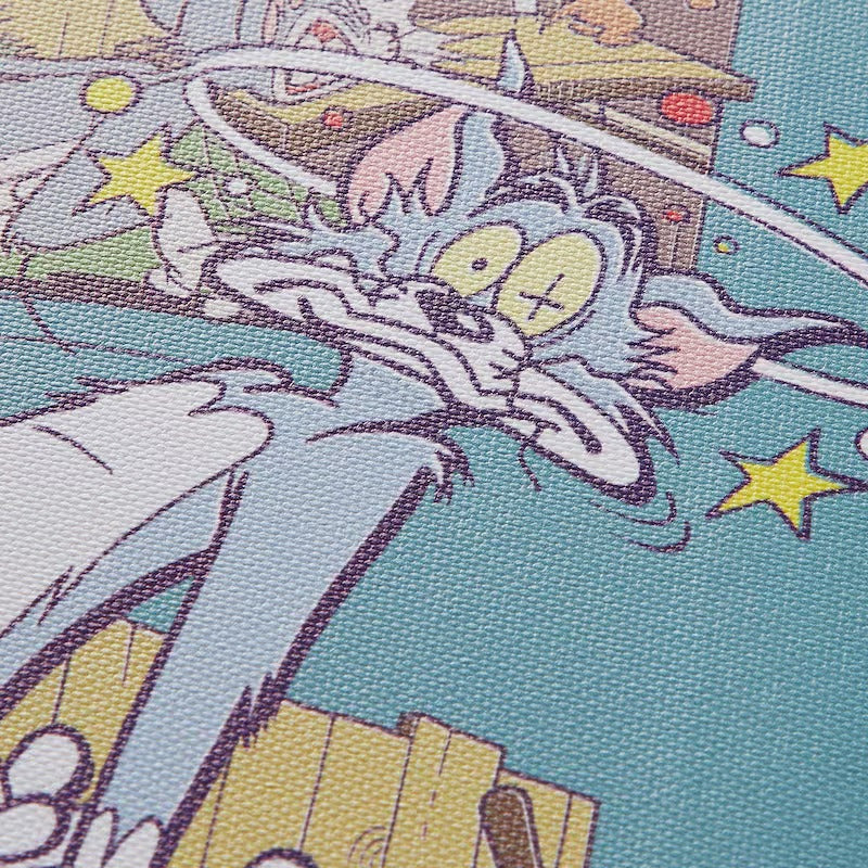 Tom and Jerry Illuminated Canvas Art Panel