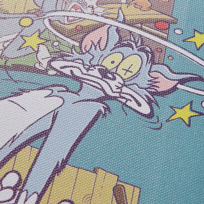 Tom and Jerry Illuminated Canvas Art Panel