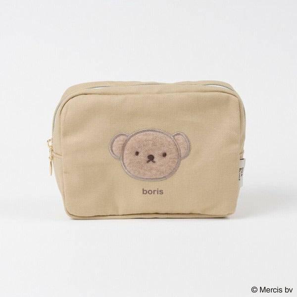 MIFFY BRUNA FLUFFY APPLIQUE Square Pouch