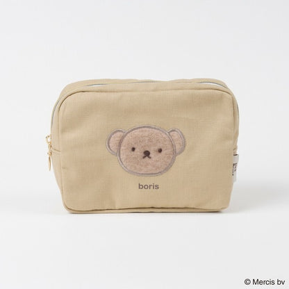 MIFFY BRUNA FLUFFY APPLIQUE Square Pouch