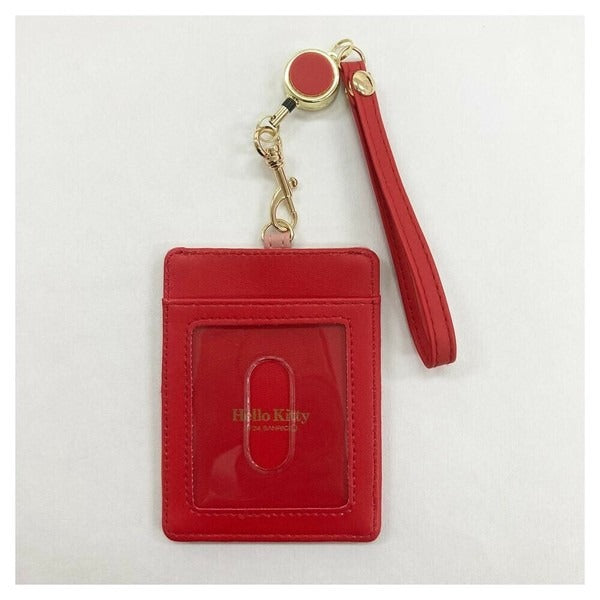 Sanrio Characters Pass Case With Reel