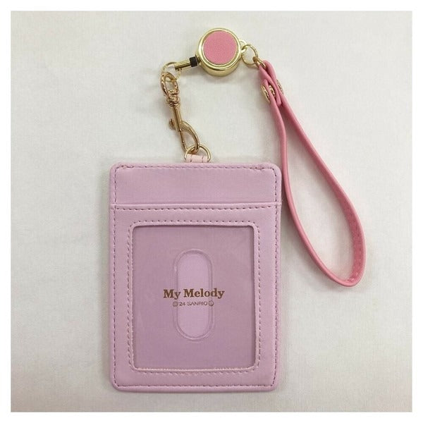 Sanrio Characters Pass Case With Reel