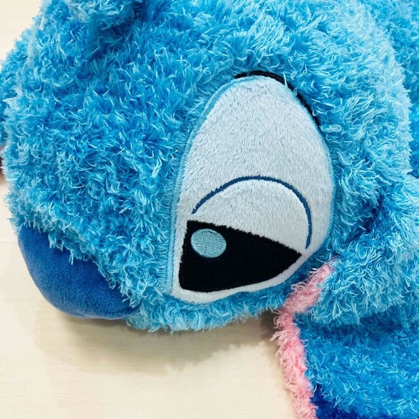 Disney Stitch Fluffy Sleeping Plush Toy