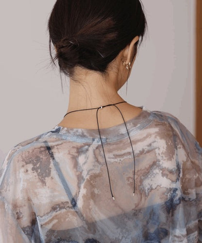 Big Metal Top Necklace