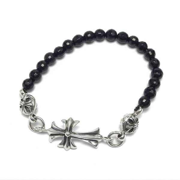 Cross & Prayer Beads Bracelet