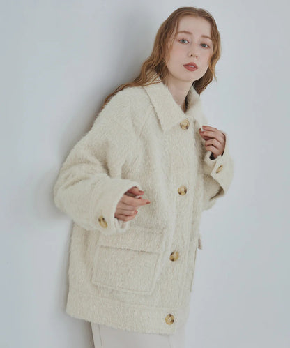 Bab Shaggy Mid-Length Outerwear