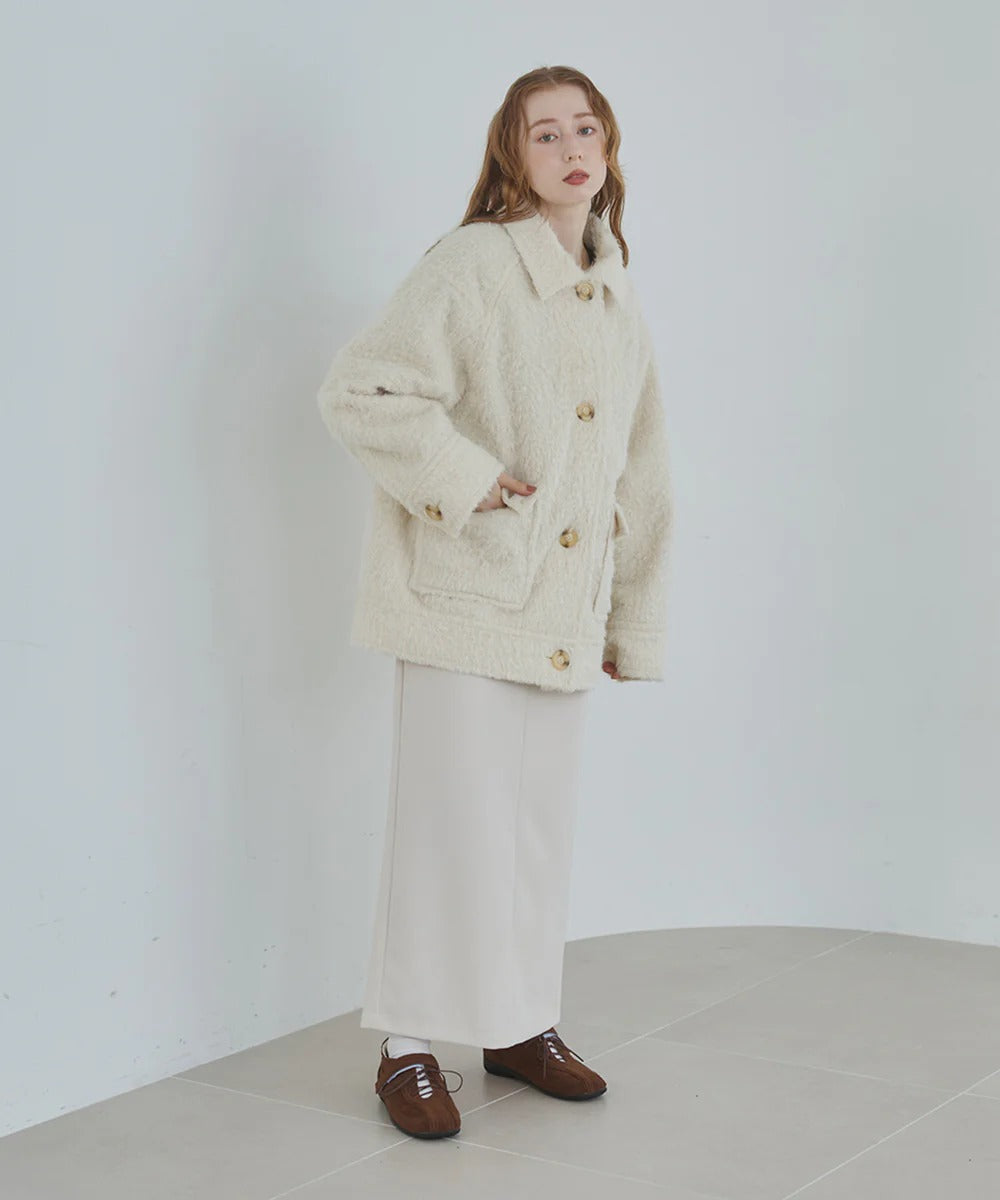 Bab Shaggy Mid-Length Outerwear