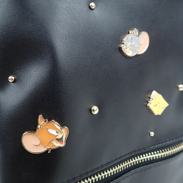 TOM & JERRY x Flapper Epost Studs Backpack