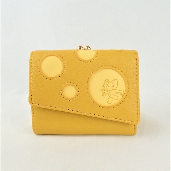 TOM and JERRY×Flapper Cheese Purse Mini Wallet with Holes