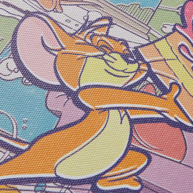 Tom and Jerry Illuminated Canvas Art Panel