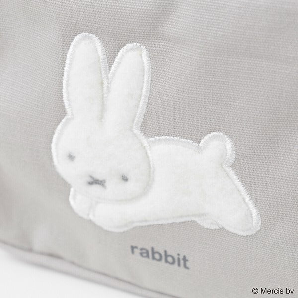MIFFY BRUNA FLUFFY APPLIQUE Square Pouch