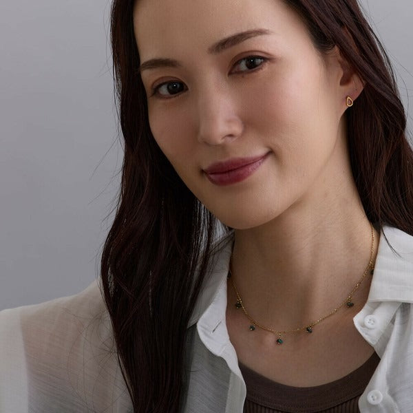 Natural Stone Multi-Stone Mix Necklace