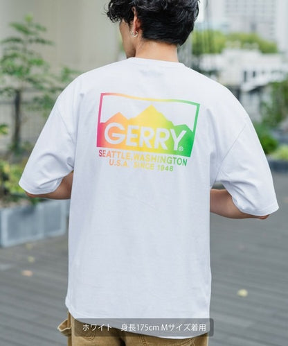 GERRY Custom-made gradient short-sleeved T-shirt