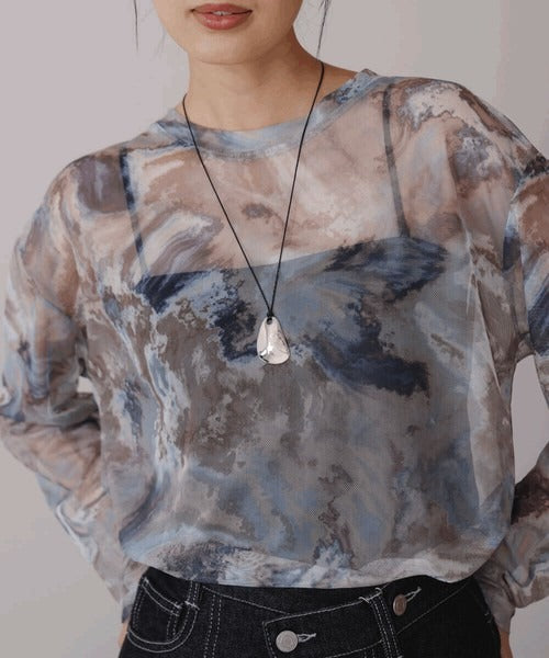 Big Metal Top Necklace
