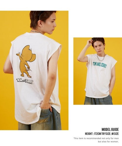 TOM and JERRY Sleeveless T-shirt