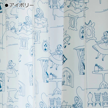 Alice in Wonderland Curtains 2-Pack Made in Japan