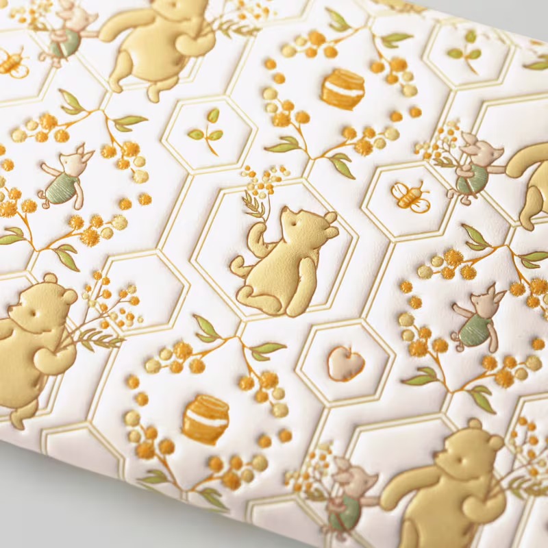 Disney Characters Zipper Long Wallet made in Japan