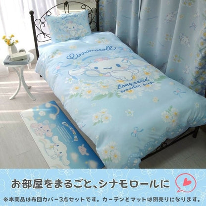 Sanrio Cinnamoroll 3-Piece Duvet Cover Set
