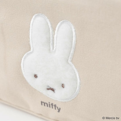 MIFFY BRUNA FLUFFY APPLIQUE Square Pouch