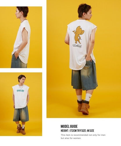 TOM and JERRY Sleeveless T-shirt
