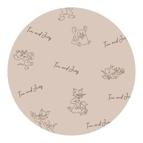 TOM and JERRY×Flapper Latte Color Mini Wallet