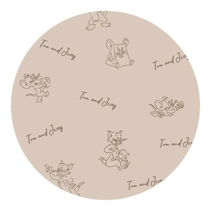 TOM and JERRY×Flapper Latte Color Mini Wallet