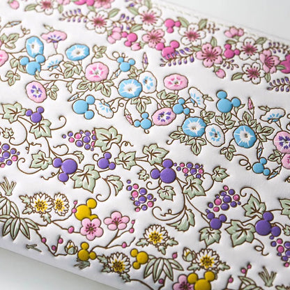 Disney Characters Zipper Long Wallet made in Japan