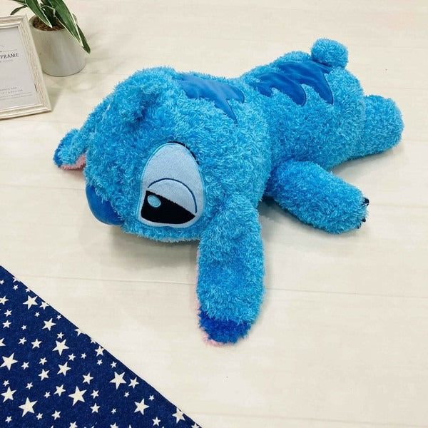 Disney Stitch Fluffy Sleeping Plush Toy