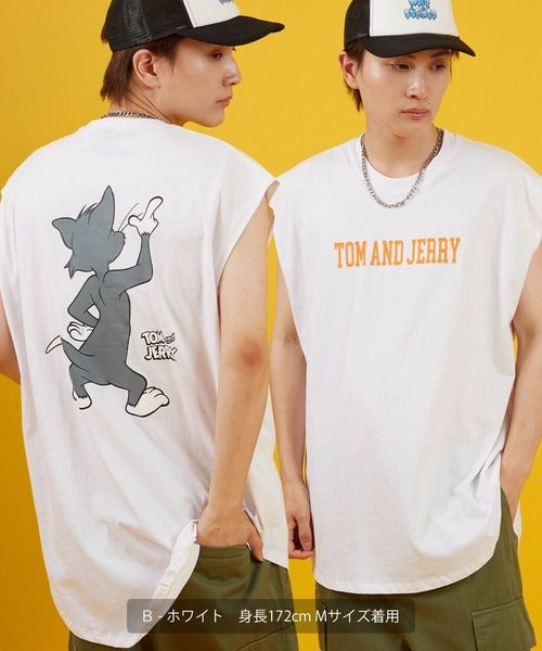 TOM and JERRY Sleeveless T-shirt