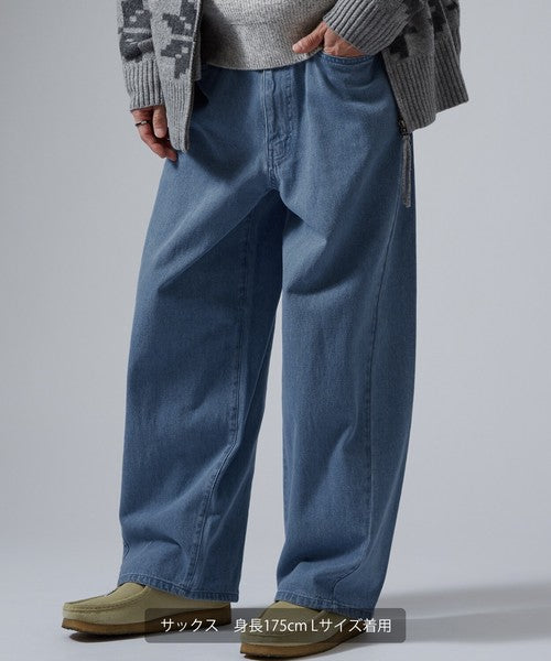 Denim Barrel Leg Jeans