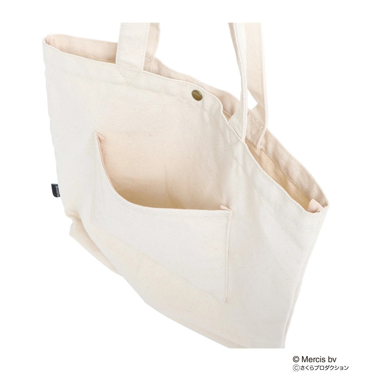 Miffy Meets Maruko Sagara Embroidery Canvas Tote Bag