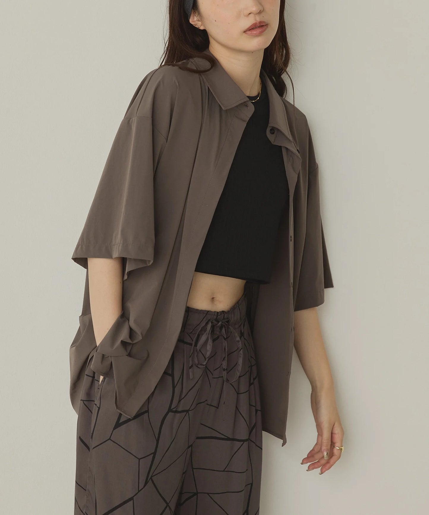 Hunch Cool Touch Back Tuck Shirt