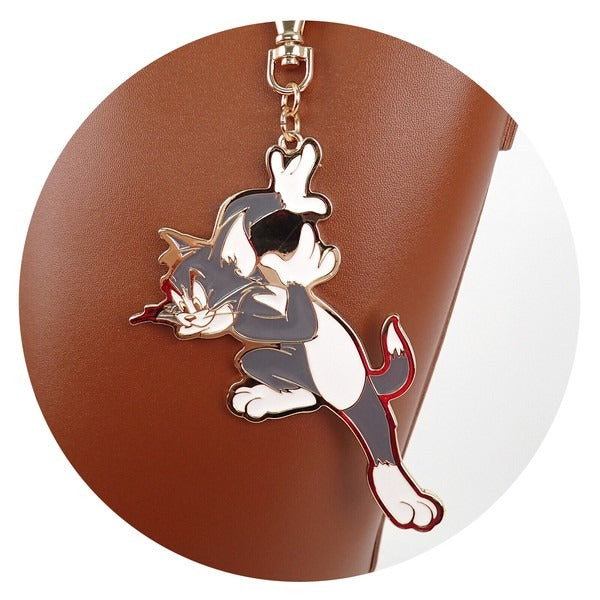 TOM and JERRY×Flapper charm shoulder bag