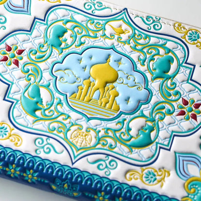 Disney Characters Zipper Long Wallet made in Japan