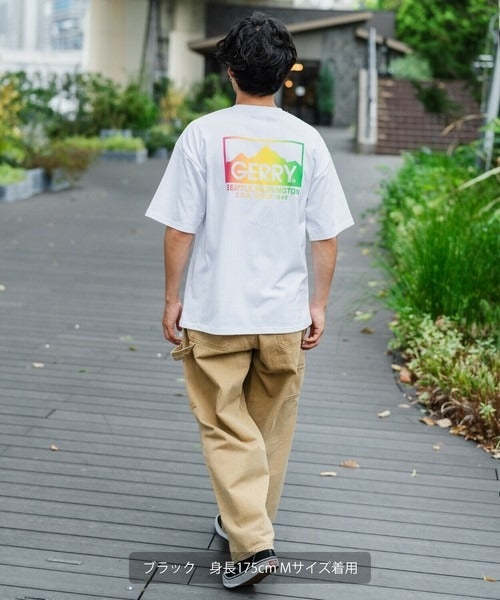 GERRY Custom-made gradient short-sleeved T-shirt